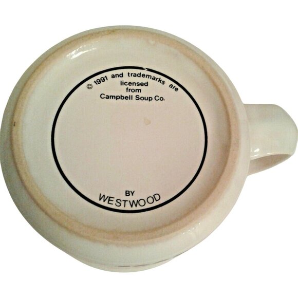 Westwood Coffee Tea Mug Cup Campbells Homestyle Soup 1991 Vintage - Picture 6 of 6